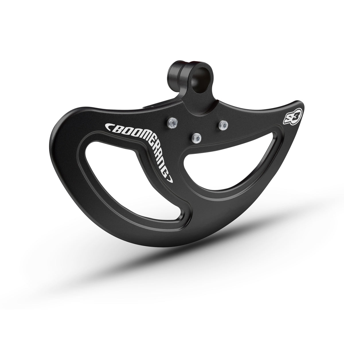 PROTECTOR DE DISCO DELANTERO S3 BOOMERANG NEGRO